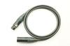 CANARE XLR Microphone Black L-4E6S Cable, 1m,
