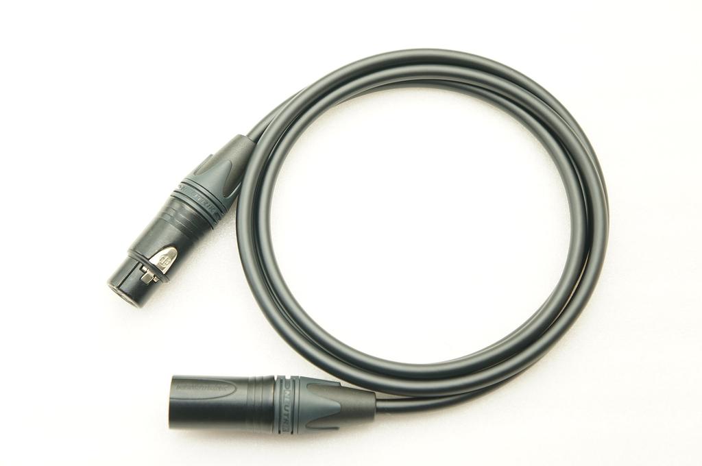 CANARE L-4E6S XLR Microphone Cable 5m Black
