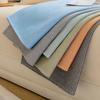 Waffle Sofa Cover Non-slip Solid Color Sofa Mat Four Seasons Universal Sofa Cushion Cover Same Model Pillowcase