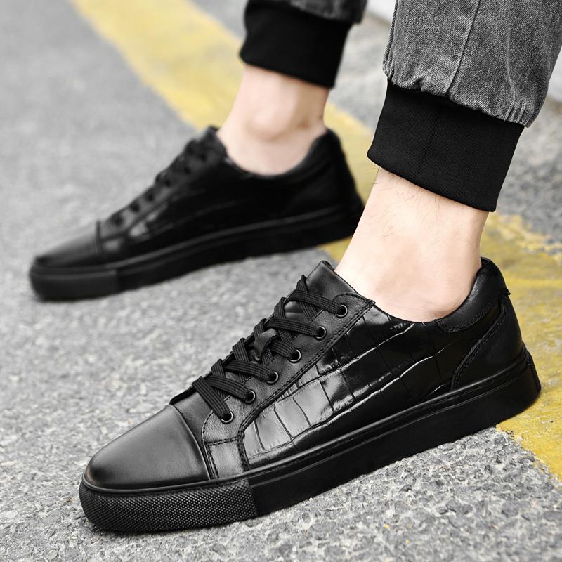 Обувь из натуральной кожи, мужская, на шнуровке, весна-осень, на плоской подошве, мужская повседневная обувь, мягкая коровья кожа, мужская обувь, белые туфли