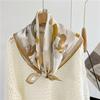 Silk Silk Scarf Women'S Season Versatile Elegant French 70Cm Chinese Square Scarf Mulberry Silk Scarf Multifunctional Shawl