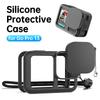 Силиконовый защитный чехол Противоударный защитный чехол со шнурком Защитная крышка для объектива от царапин Для аксессуаров для экшн-камеры GoPro 13