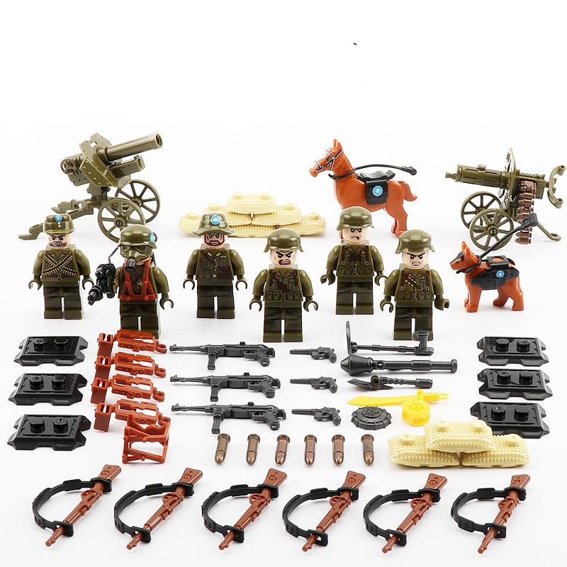 71009 Chinese Expeditionary Soldier Building Block Toys