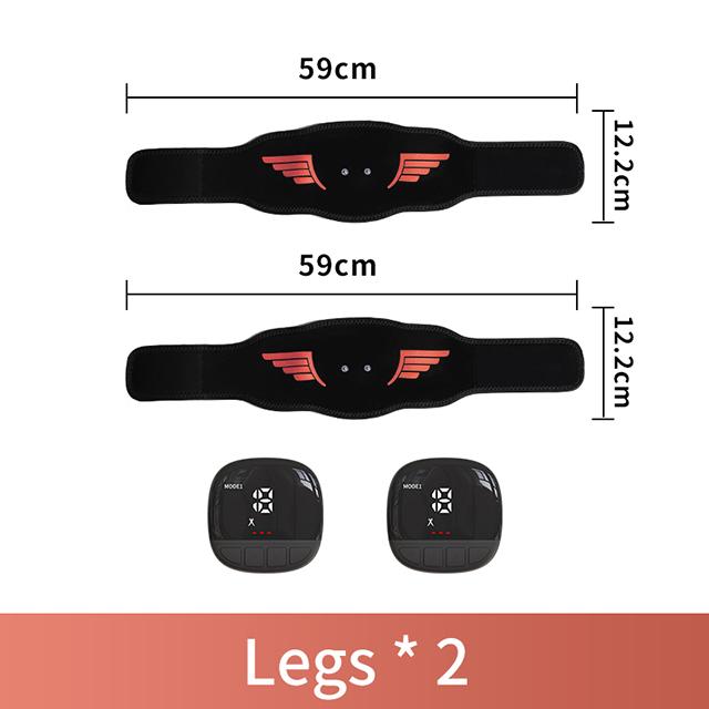 EMS Muscle Stimulator Abdominal Trainer Abs Toner Arm Belly Leg Exercise Workout Lose Weight Fat Burn Home Gym Fitness Equipment