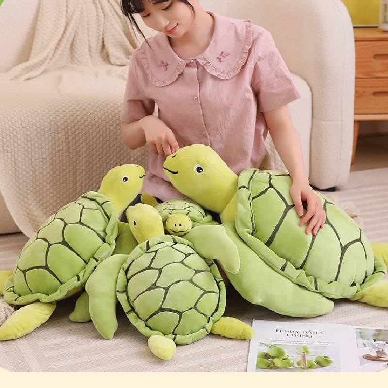 Turtle Toy Plush Cartoon Marine Animals Stuffed Dolls Cute Kids Gifts Birthday