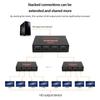 1/2Pcs HDMI Splitter Amplifier Adapter 1 in 4 Out HDMI-compatible Signal Distributor 1080P Dual Display for HDTV DVD PS3 Xbox