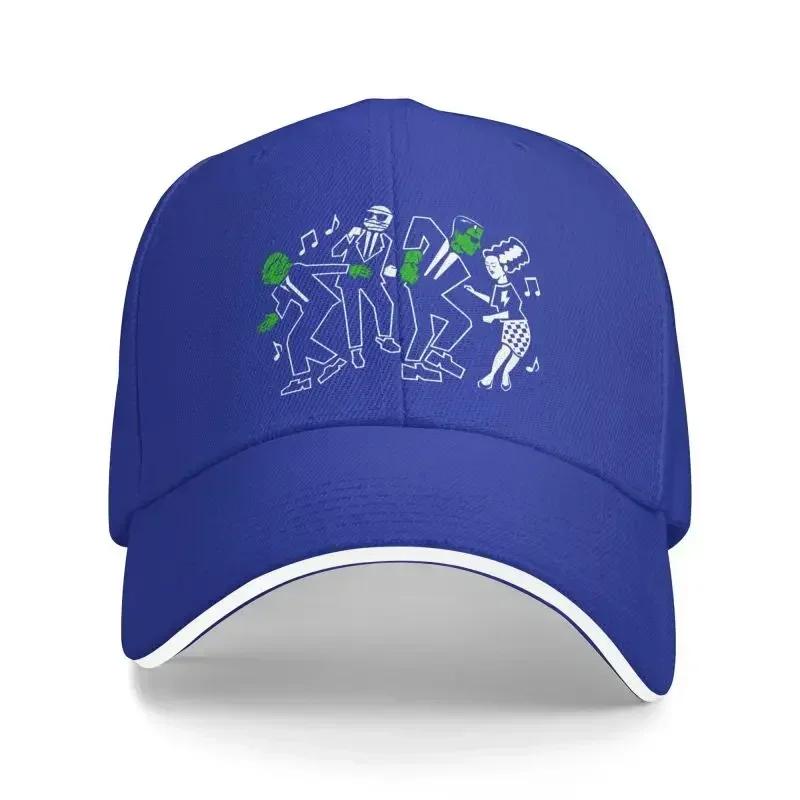 Punk Ska Jazz Club Baseball Cap for Women Men Breathable Jamaica Music Dad Hat Performance