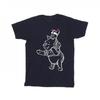 Disney Mens Winnie The Pooh Piglet Christmas T-Shirt