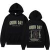 Панк-группа Green Day Графическое худи Мужское Женское Классическое Готическое Рок Худи Унисекс Оверсайз Пуловер Худи