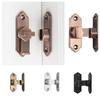 90 Degree Barn Lock Anti-theft Door Hasps Simple Door Bolt  Indoor