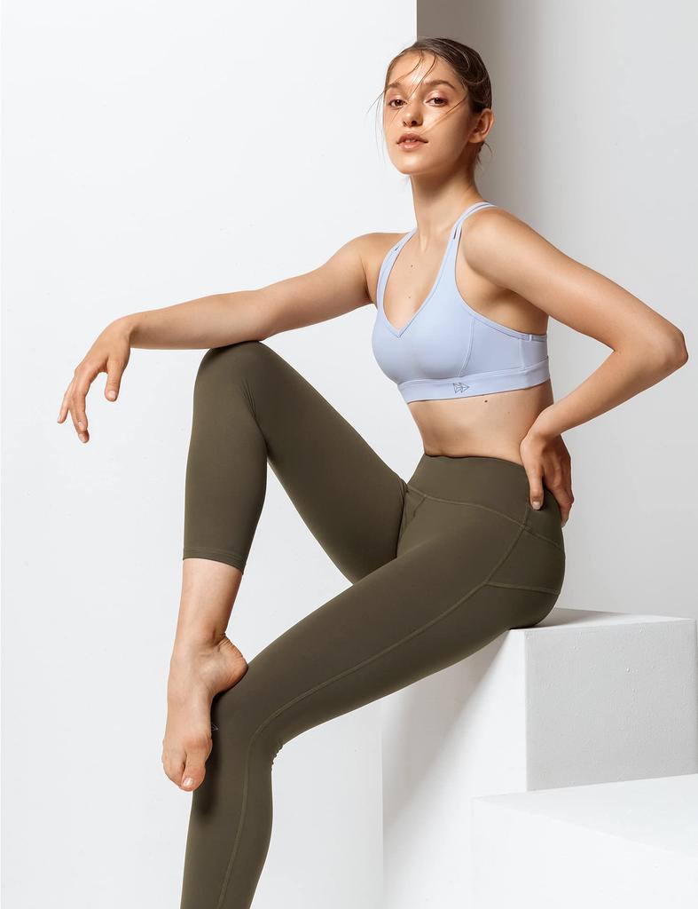 Yvette Sports Cross Thin Yoga 2XL Women's Bra, V-Neck, Back, Drawstring, Stretch, Wireless, Bralette, Bra, Blue,