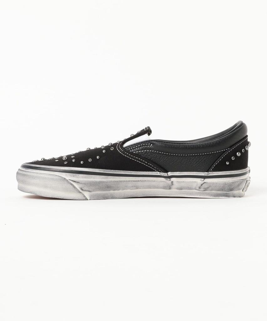 VN000D9PBKA Vans Premium Classic Slip-On Жемчужная коллекция "Blackout"
