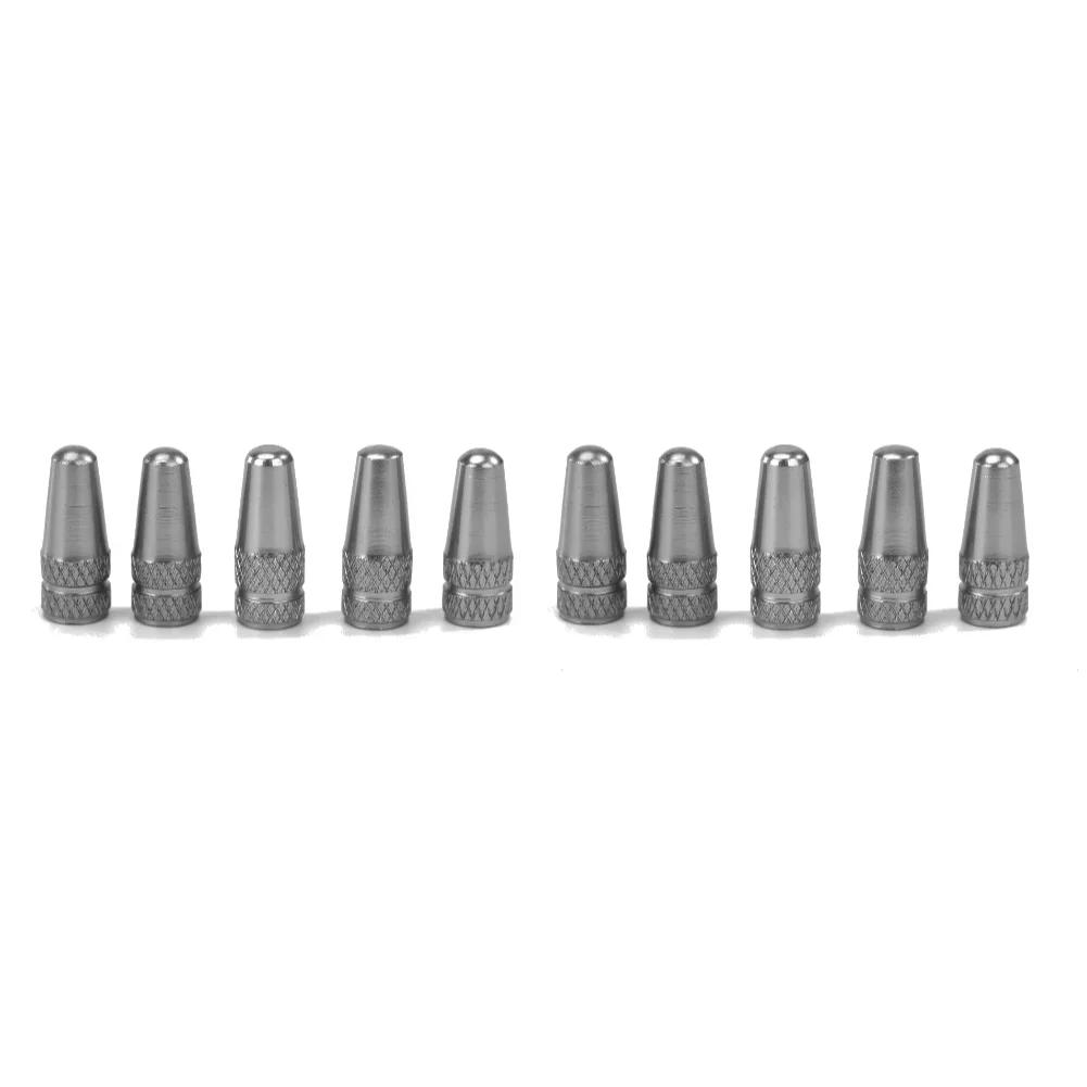 10/5PCS Bicycle Tire Valve Cap Aluminum High Pressure Caps for Presta Valves Colorful Bike Tyre Cap MTB Bike Accessories