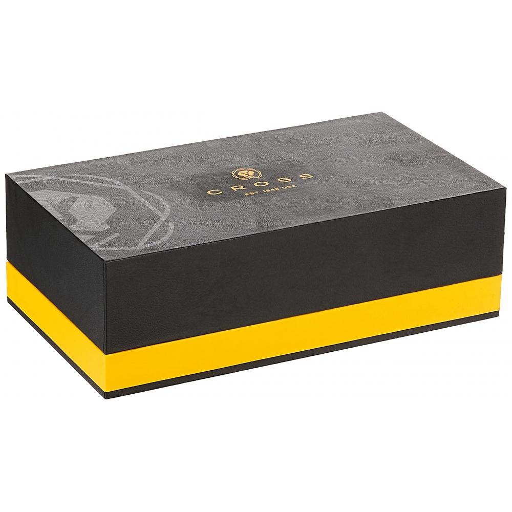 Шариковая ручка Cross на масляной основе Townsend NAT0042-62 Midnight Black Оригинальный импортный продукт