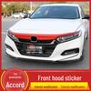 Oubailun Front Hood & Grille Sticker for 10th Gen Accord - Car Head Modification & Decoration