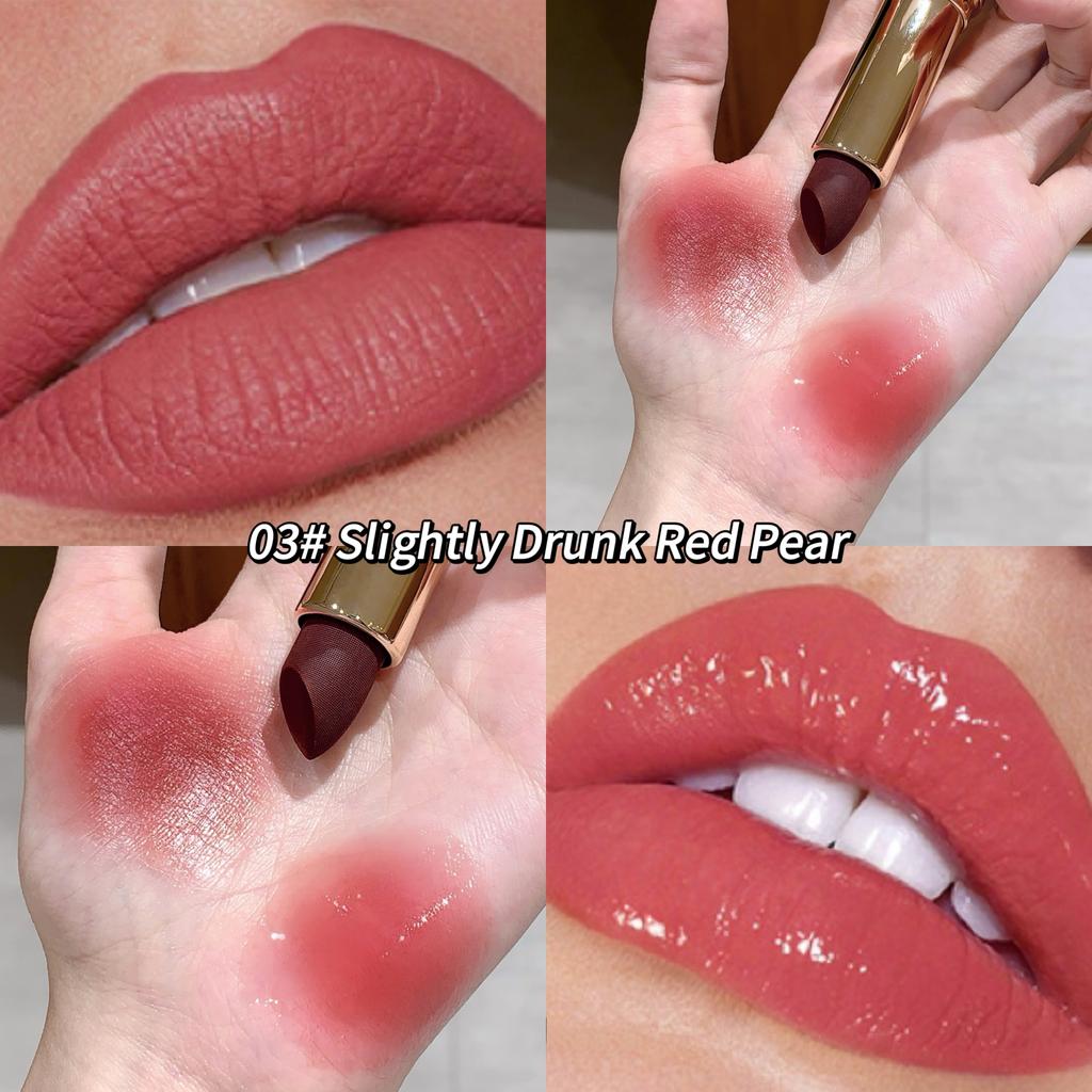 SHAQINUO Двусторонняя помада-дождевик с фиксированным цветом