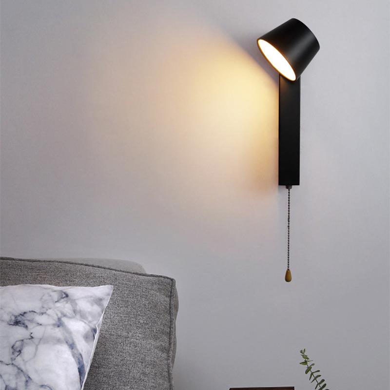 Nordic Modern LED Настенный светильник для гостиной, спальни, прикроватный настенный светильник для внутреннего домашнего декора, настенное бра, люстра