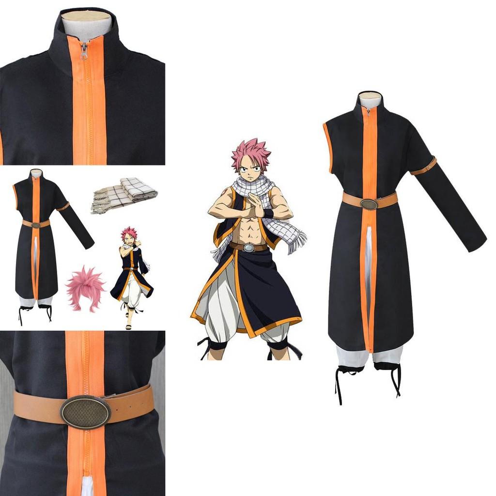 Изысканный аниме Fairy Tail Нацу Драгнил Хэллоуин Косплей Костюм Унисекс Наряд