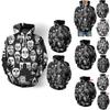 Vibrant 3d Print Skull Hooded Sweatshirt For Men And Women With Soft Breathable Material