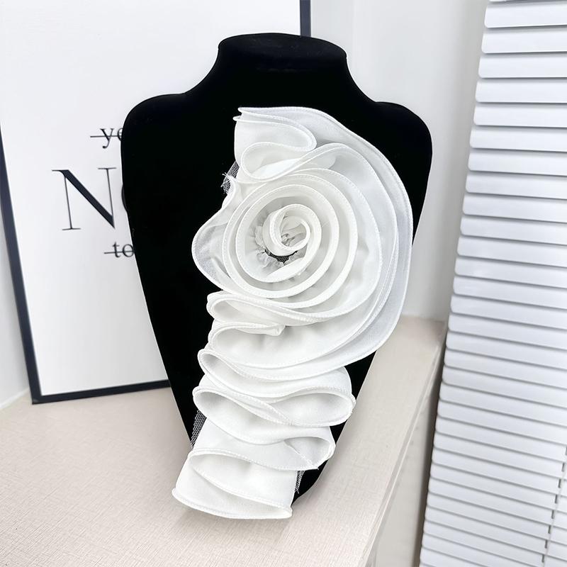 3D Floral Decoration Handmade Flower Patch Diy Chest Flower Sewing Applique For Wedding Dress Accessories