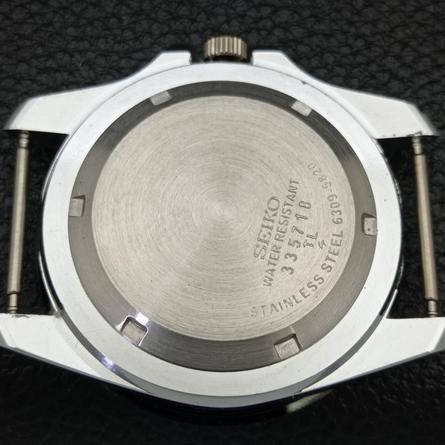 Seiko 5 АВТОМАТИЧЕСКИХ МУЖСКИХ ЯПОНИЯ 6309A ВОССТАНОВЛЕННЫЕ СИНЕГО ЦВЕТА НАРУЧНЫЕ ЧАСЫ a426515-2