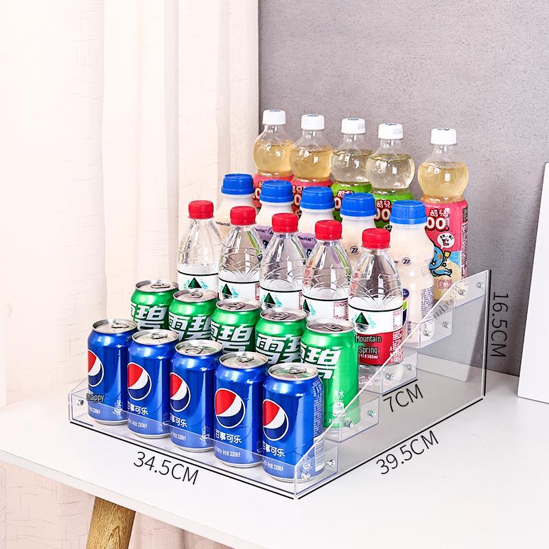 Акриловая ступенчатая стойка для демонстрации сигарет и напитков