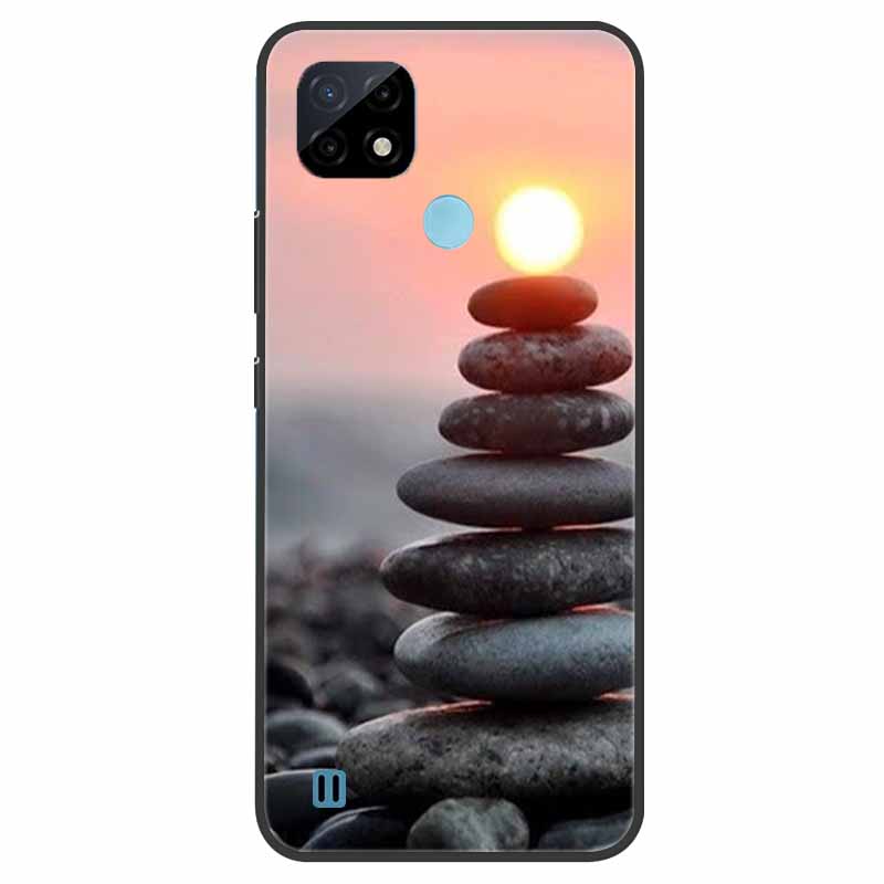 Для Realme C21 чехол противоударный мягкий силиконовый чехол из ТПУ для Realme C31 C21Y C25S C25 чехлы для телефонов Realme C21 C31 милый мультфильм