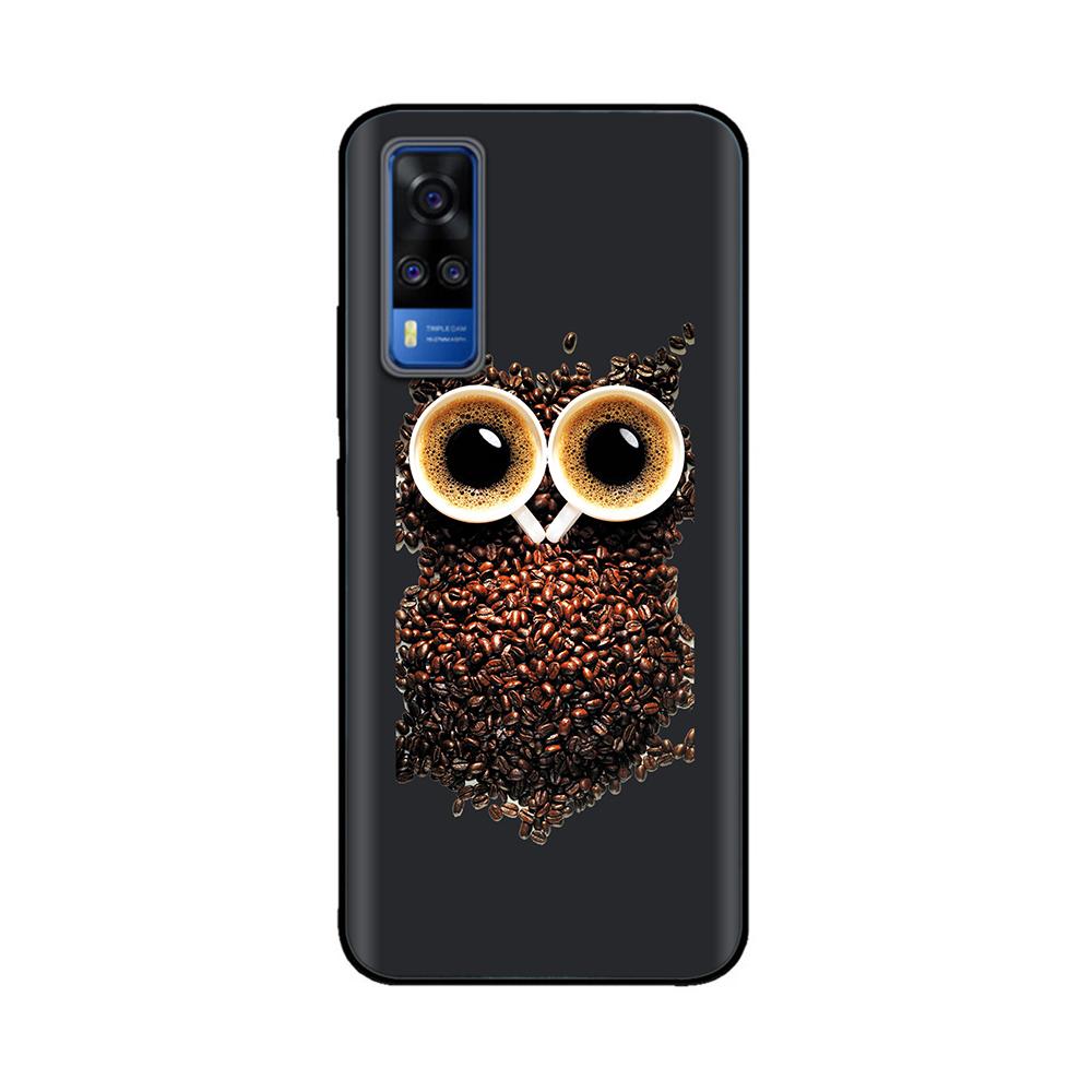 Для vivo Y31 2021 Чехол Мягкий Черный силикон Задняя крышка Fundas Для Vivo Y51a Y51 2020 Декабрь V2030 Y 51 VivoY31 V2036 Чехол для телефона