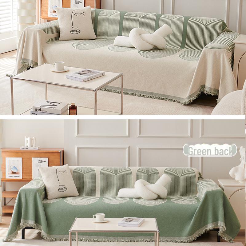 Чехол для дивана из синели: Универсальные, многоцелевые, стильные полотенца Ins-Style