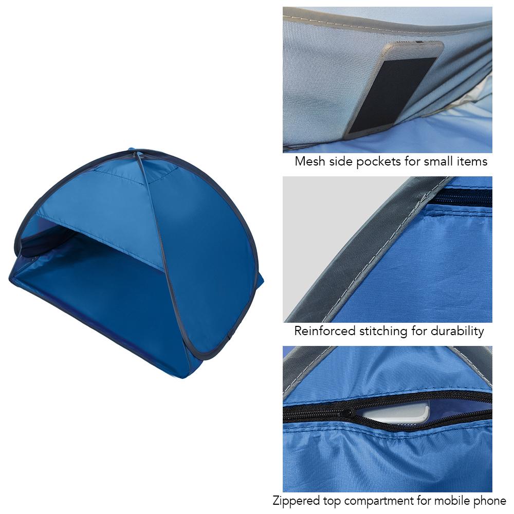 Мини-пляжный козырек от солнца, навес для мгновенного использования на открытом воздухе, пляжная палатка с сумкой для переноски