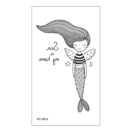 Водонепроницаемые цветные наклейки-татуировки для всех возрастов