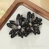 1Pairs 3D Flower Brooch Fabrics DIY Craft Sew-On Applique  Headband Accessories Fabrics