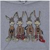 Унисекс худи Wild Donkey Хизер серый Fc Basket