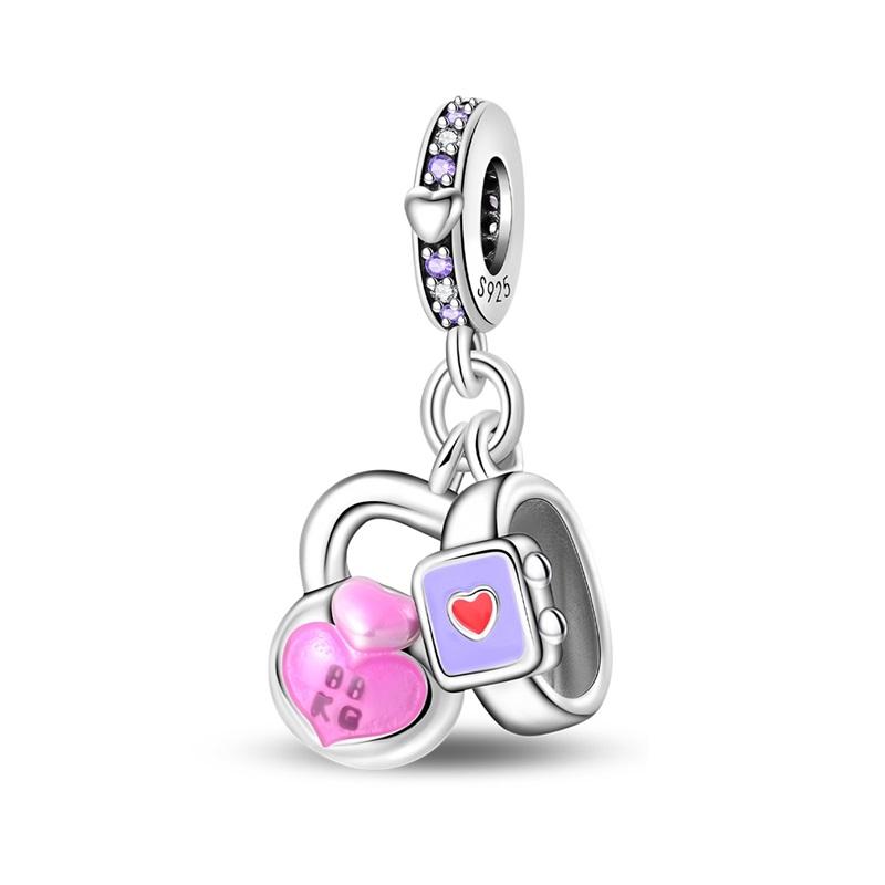 Fashion 925 Silver Football Jersey Badminton Baseball Dumbbell Sports Charm Beads Fit 925 Bracelet DIY Birthday Jewelry