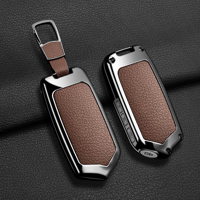 Сплав цинка Подходит для Kia K900 Stinger 4 кнопки Автомобильный интеллектуальный чехол-футляр для брелока с защитой брелока