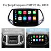 Android 13 Для Jeep Compass 2 MP 2016 - 2018 Мультимедийная Навигация GPS 4G WIFI Автомагнитола Плеер Автомагнитола Carplay Радио Экран