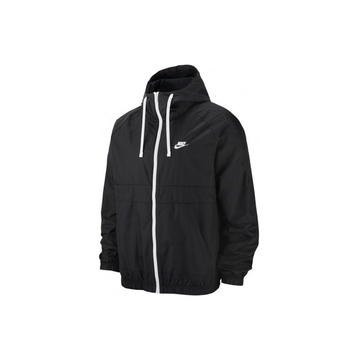 Nike Вышитый логотип, однотонный спортивный комплект, мужская спортивная одежда, черный цвет BV3025-010