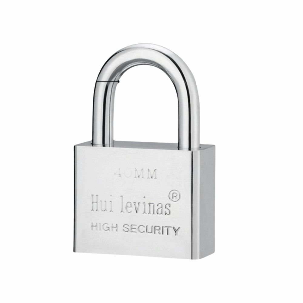 Waterproof Stainless Steel Padlock Small Lock Head Anti-theft Lock Household Lock  Door Lock