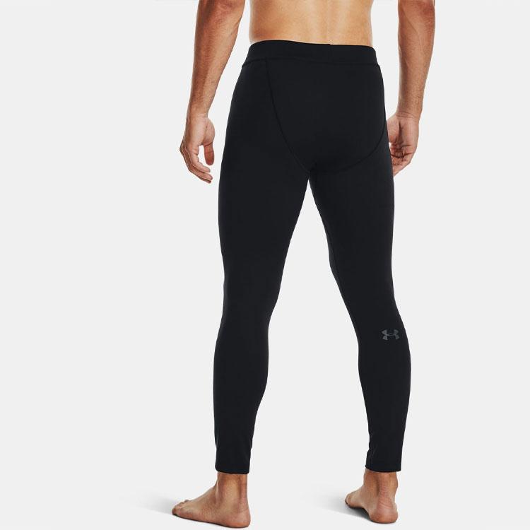 Under Armour Леггинсы компрессионные для спорта на открытом воздухе Base 4.0 Solid, мужские леггинсы, черные 1343245-001