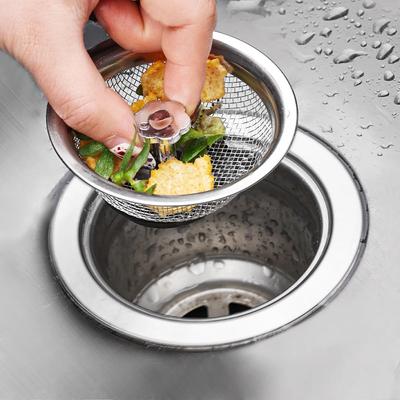 Фильтр для кухонной мойки, сетчатый фильтр для раковины из нержавеющей стали, сливной фильтр для пола в ванной, фильтр для сливного отверстия для отходов, кухонные принадлежности