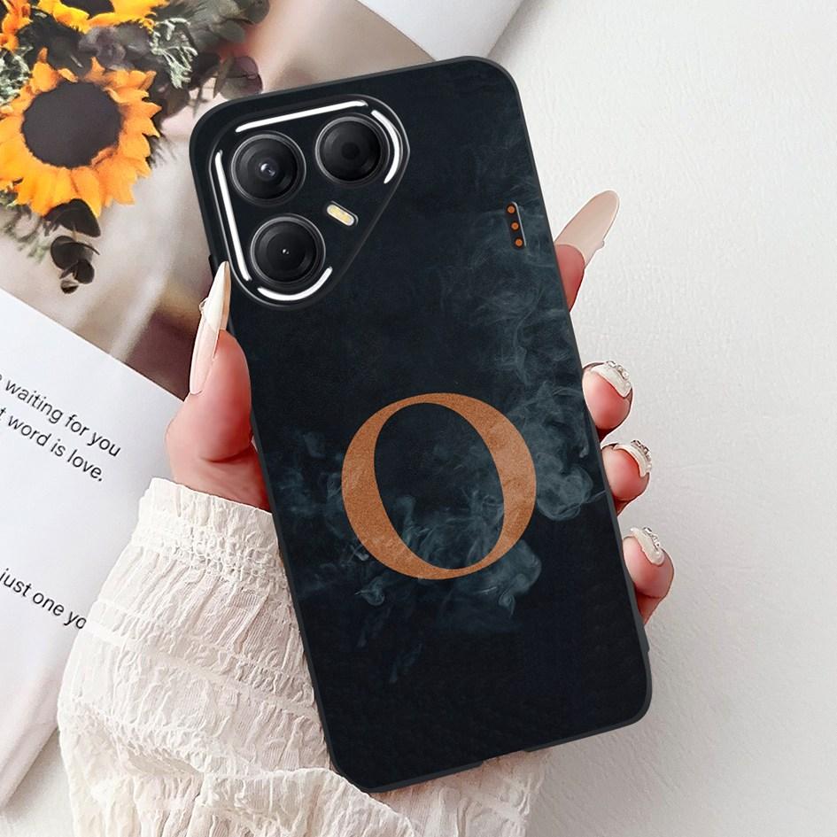 Чехол для Tecno Pova 7 4G 5G LJ6 LJ7 Силиконовый чехол Модные буквы Цветок Мягкий чехол для телефона Для Tecno Pova 7 Pro Pova7 Ultra Оболочка