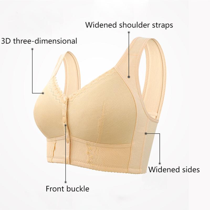 36-48 Новый женский мягкий хлопковый бюстгальтер с тонкой чашкой большого размера, женский кружевной жилет без косточек, стильное удобное нижнее белье