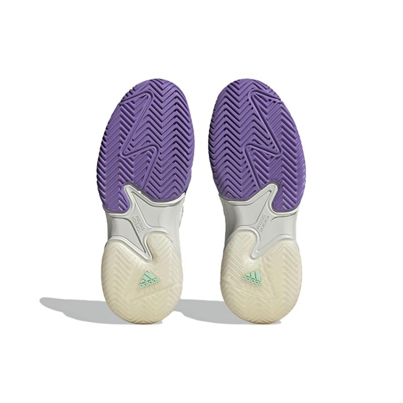 Adidas Barricade Tennis Shoes 'White Lucid Blue' Women's Sneakers HP7417