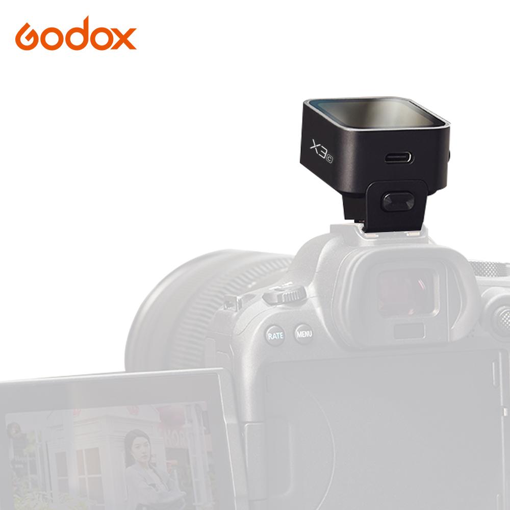 Godox X3 TTL HSS 2,4G Беспроводной триггер вспышки OLED-передатчик с сенсорным экраном Быстрая зарядка для Canon Nikon Sony Fujifilm