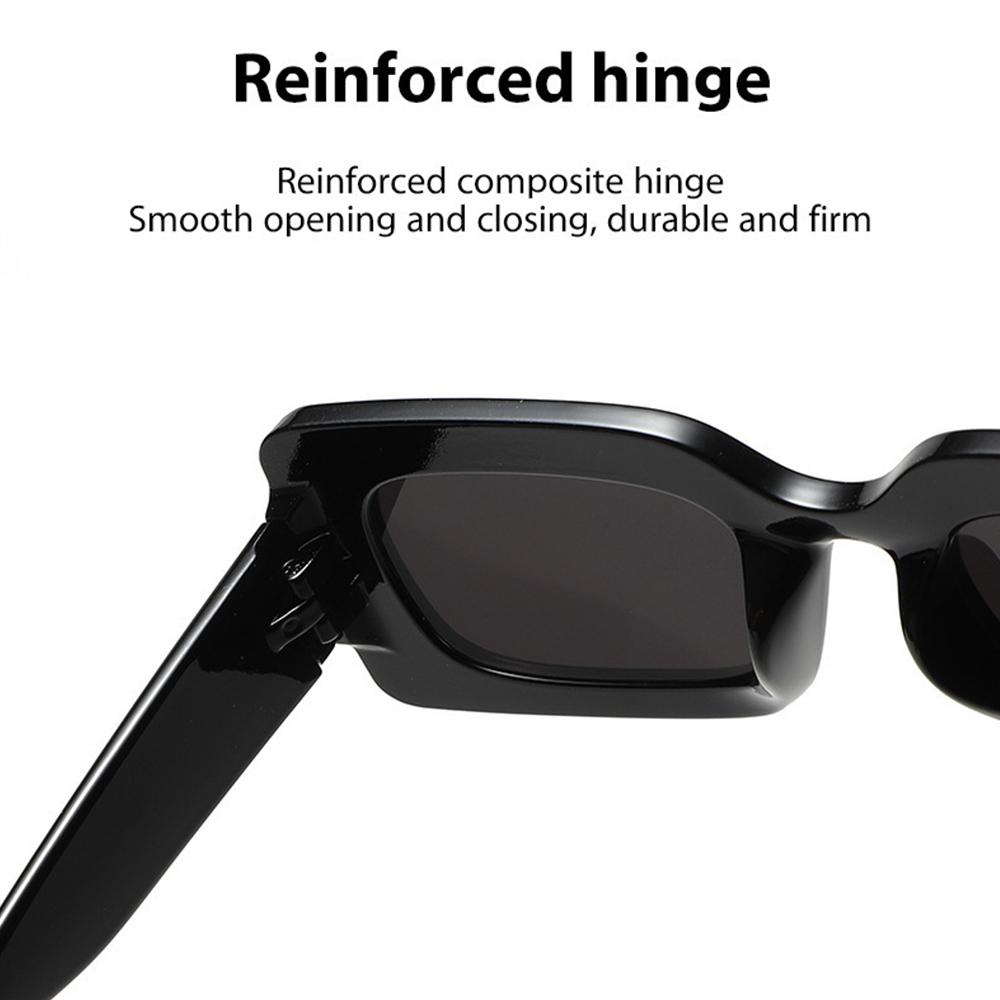 Protection Candy Color Vintage Shades Rectangle Sunglasses Sunglasses for Women Men Y2K Sun Glasses
