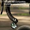 Bicycle Rearview Mirror 360-Degree Rotatable Simple Installation Universal Bike Mirror Handlebar Tail Mirror