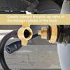 Y5GF Industrial Grade High-Pressure Air Connector with SP20 Thread 3-layer Material Air Pipe Compact-size Durable