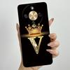 Чехол для Honor Magic 8 Lite Корона Первая Буква Мягкий Жидкий Силикон Ударопрочный Чехол Coque для Honor Magic8 Lite 5G Чехол Funda