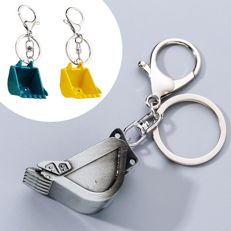 Бульдозер Креативные Подвески Брелок Брелки Кольца Держатель Декоративные Аксессуары