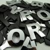 3D Металл DIY Стайлинг Буквы Слово Алфавит Эмблема Наклейки Номера Маркировка Стикер Автомобиля Задний Багажник Логотип Цифровой Значок Аксессуары